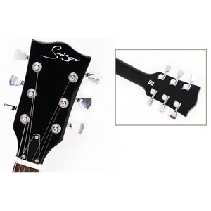 Chitarra Elettrica Classica <span class=keywords><strong>Les</strong></span> <span class=keywords><strong>Paul</strong></span> L-G9, Corpo in Pioppo Massiccio, 22 Tasti, Doppi Humbucker, Opzione 3 Colori - Product Image 6