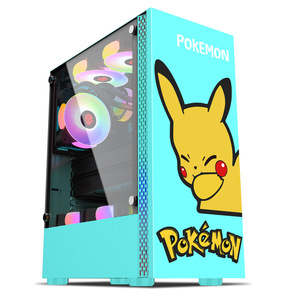 เคสคอมพิวเตอร์สำหรับเล่นเกม ATX MATX เคสคอมพิวเตอร์เดสก์ท็อปกระจกเทมเปอร์ระบายความร้อนด้วยน้ำเคสคอมพิวเตอร์สำหรับเล่นเกม E-Sports - Product Image 3