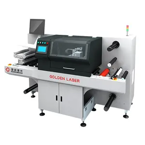 High Precision Roll Fed Laser Die Cutting Machine for Printed Self-adhesive Labels