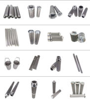 Nouveau filtre à huile pour moteur de machine 4448402, élément filtrant d'huile de retour pour excavatrice, cartouche à trois colliers