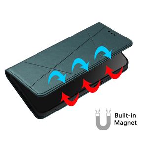 Custodia a Portafoglio Magnetica in Pelle per Samsung <span class=keywords><strong>Galaxy</strong></span> A03S A02S A22 <span class=keywords><strong>4G</strong></span> 5G A72 A52 <span class=keywords><strong>A32</strong></span> A12 A42 A31 A51 A71 A2 A30 A40 - Product Image 6