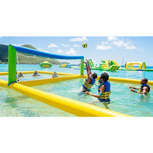 Juguete <span class=keywords><strong>de</strong></span> voleibol acuático inflable personalizado, <span class=keywords><strong>cancha</strong></span> <span class=keywords><strong>de</strong></span> PVC para niños y adultos, piscina <span class=keywords><strong>de</strong></span> fútbol inflable - Product Image 1