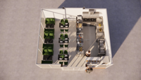 Mobile 20ft 30ft 40ft 2 3 4 5 6 chambres à coucher pliante extensible petite maison préfabriquée conteneur maisons restaurant remorque prix