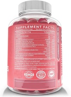 Best verkochte private label vegan haar groeivitamines in blikjes, gummies voor alle haartypes, sterke haar- en nagelgroei, huidverzorging