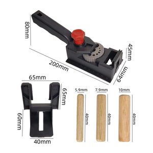 Woodworking Drill Bit Depth Guide 3-12mm Limiting Clamp For <b>Edge</b> Trimming DIY Projects - Product Image 3