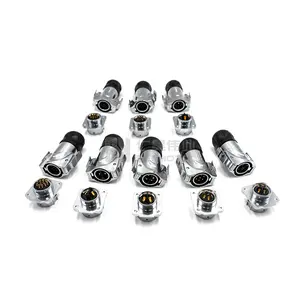 <span class=keywords><strong>LINKO</strong></span> M20 Industrial 20mm Waterproof IP67 Femelle Terminal 7/8/12 Pin Signal Cable Connector for Power Application for Musical - Product Image 1