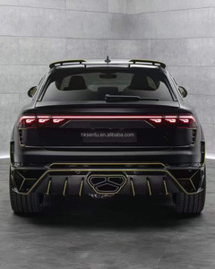 Kit de Carrocería Estilo MSY para Audi Q8, Parachoques de Fibra de Carbono, Alerón Delantero, Faldones Laterales, Difusor, Alerón para Capó, Arco de Motor, Mejora para Q8 - Product Image 5