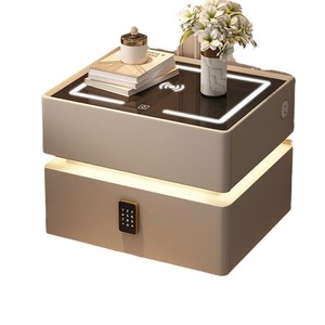 Table de chevet suspendue pour chambre à coucher de luxe moderne Table de chevet simple en bois massif intelligente multifonctionnelle <span class=keywords><strong>rechargeable</strong></span> <span class=keywords><strong>sans</strong></span> <span class=keywords><strong>fil</strong></span> - Product Image 5