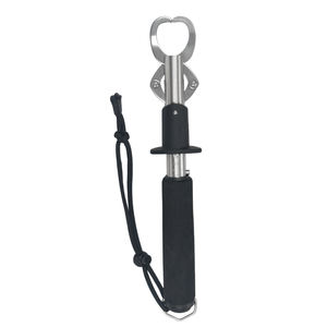 <span class=keywords><strong>Pince</strong></span> à poisson DX TOOLS BL-025 en acier inoxydable avec mâchoire à <span class=keywords><strong>pince</strong></span>, échelle de 25 kg, poignée en EVA souple, corde noire/rouge - Product Image 4