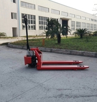 Transpalette manuel/transpalette manuel hydraulique/outils de manutention transpalette manuel de 2 tonnes avec échelle