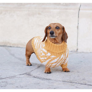 زي كلاب بتصميم الحيوانات الأليفة تشوك, زي كلب نمر ، زي شتوي ، سترة دشوند ، حيوانات مضحكة ، كلب لطيف ، زي داكل وينر - Product Image 4