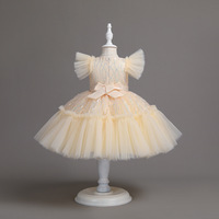 2024 bébé robes pour filles enfants mariage robes de demoiselle d'honneur enfant en bas âge Tulle anniversaire princesse robe de soirée infantile tenues Vestidos