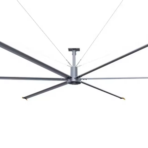 Ventilador de Techo HVLS <span class=keywords><strong>Grande</strong></span> de 10 pies (3 m) y 220 V para Almacenes, Refrigeración Industrial, Flujo de Aire Potente, Control de Velocidad de Frecuencia Variable - Product Image 5