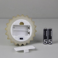 Véritable Cire Or Véritable Flamme 3d LED Scintillement Électrique Arbre de Noël Bougie Pour Mariage Décoration Maison