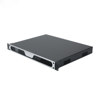 Casing Rak Standar 1U 19 inci, Chassis Kustom dari Aluminium dan Baja Galvanis untuk Proyek Elektronik