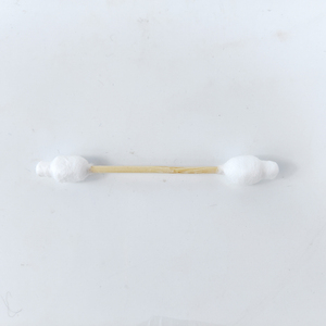 88 pièces de cotons-tiges écologiques en bambou à double tête en forme de <span class=keywords><strong>gourde</strong></span> avec couvercle en plastique séparé, doux, non irritants, propres et fiables pour un usage quotidien - Product Image 1