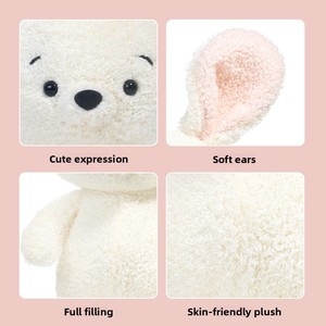 Cuscino Peluche Coniglio Carino, Morbido Giocattolo Imbottito a Forma di Coniglio Caramella al Latte, Bambola in Cotone PP, Regalo per Bambini e Adulti - Product Image 3