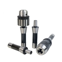Adaptateur de broche de haute précision R8 Jacob Taper JT0 à JT6 pour mandrin de perceuse, pour fraiseuse de table