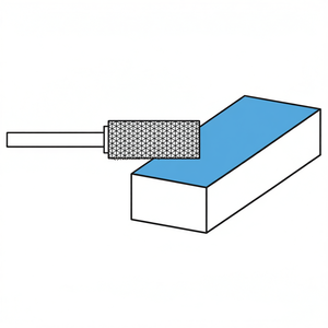 เครื่องตัดโรตารี่เฟอร์วีใบมีดความแม่นยำ 18 มม. สำหรับการตัดโลหะ - Product Image 2