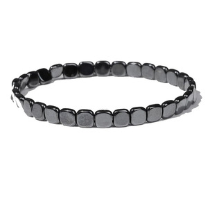 Bracciale in <span class=keywords><strong>Ematite</strong></span> per Uomo, Recupera la Tua Sicurezza, Pietra <span class=keywords><strong>Naturale</strong></span> di <span class=keywords><strong>Ematite</strong></span>, Bracciale Elastico con Perline, Regalo Ispirazionale e Curativo - Product Image 5