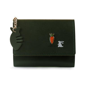 Cute Little Animal Girl <b>Small</b> Fresh Three Fold Short <b>Wallet</b> Simple Student <b>Small</b> <b>Wallet</b> Money Clip. - Product Image 5