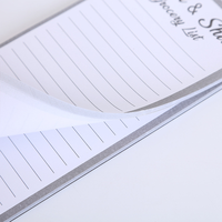 Bloc-notes autocollants personnalisés avec motifs mignons, 50 feuilles par bloc, pour la papeterie