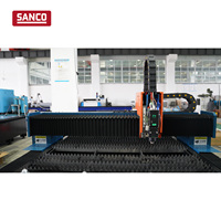 Mesin Pemotong Laser Plat dan Pipa Serbaguna 1530 Mesin Laser Fiber untuk Peralatan Fabrikasi Logam Sistem CNC Otomatis Cypcut CE