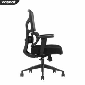 Grosir kustom kursi kantor klasik dengan bantal sandaran kepala nyaman untuk pereda nyeri punggung - Product Image 3