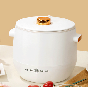 Offre Spéciale pot intérieur amovible antiadhésif 1.8L Portable voyage électrique une touche blanc soupe cuiseur à riz avec tasse à mesurer - Product Image 1