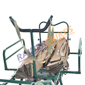 รถแบร์โรว์ไฟฟ้า Raider รถเข็นปรับได้แบตเตอรี่24V รถแบตเตอร์รี่สำหรับตกปลาคาร์พรถเข็นไฟฟ้าสำหรับเมืองพับได้ง่าย - Product Image 5
