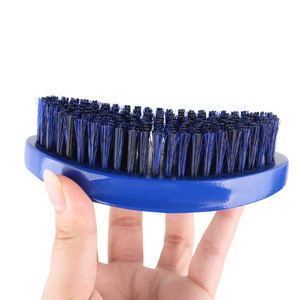 100% cerdas de jabalí suave logotipo personalizado para <span class=keywords><strong>hombre</strong></span> 360 cepillo ondulado cepillo curvo de madera para <span class=keywords><strong>Barba</strong></span> cepillo de pelo negro - Product Image 5