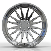 Jantes en alliage forgé chinoises tout-terrain à déport profond polies 20-30 pouces pour voitures 8x170 5x139.7 6x139.7 personnalisées pour C10 F150 F250 GMC Chevy