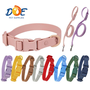 Collier pour <span class=keywords><strong>chien</strong></span> en PVC Doe Pet, rubans solides, laisse pour animaux de compagnie, design tendance, impression par transfert thermique, collier pour <span class=keywords><strong>chien</strong></span> personnalisé, imperméable - Product Image 1