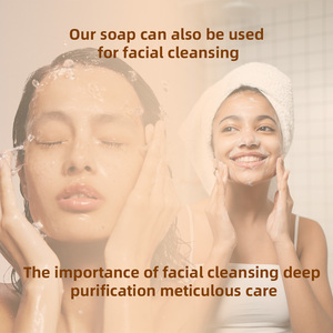 <span class=keywords><strong>Savon</strong></span> Corporel Rectangulaire au Curcuma Bio Naturel, Meilleure Vente en Gros, Élimine les Peaux Mortes, Blanchit les Peaux Grasses, Formule Végétale - Product Image 5