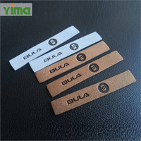 Étiquettes en cuir personnalisées pour vêtements, logo de marque en relief 3D, badges en cuir PU pour jeans, patchs en cuir véritable naturel, lavables, personnalisés