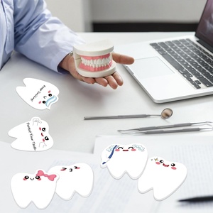 Cadeaux personnalisés pour la Semaine des Infirmières : Blocs-notes adhésifs en forme de <span class=keywords><strong>dent</strong></span> pour assistant dentaire, bloc-notes Post-it pour dentiste, pour adultes - Product Image 4