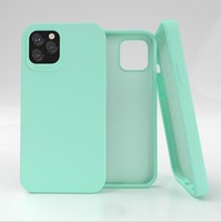Iniu — coque en faux silicone TPU pour iphone 12 pro max, avec doublure en fibre, doux au toucher, 2020