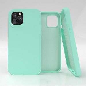 <span class=keywords><strong>2020</strong></span> de silicio como TPU caso fingió <span class=keywords><strong>funda</strong></span> de silicona para <span class=keywords><strong>iphone</strong></span> 12 pro max con micro forro de fibra de tacto suave feeeling - Product Image 5