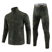 Couche de base hiver laine mérinos personnalisée en gros hommes femmes sans couture cyclisme sport tactique longs Johns ensembles de sous-vêtements thermiques
