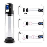 Elektrische Automatische Vibrator-Penispumpe Masturbator Sexspielzeuggerät Vergrößerungsprodukte Maschine Spielzeug für Männer
