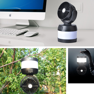 <span class=keywords><strong>Lampe</strong></span> de <span class=keywords><strong>camping</strong></span> extérieure lanterne vintage réglable avec ventilateur pour campeurs - Product Image 2