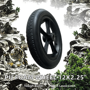 <span class=keywords><strong>ล</strong></span>้อ<span class=keywords><strong>โฟม</strong></span> <span class=keywords><strong>PU</strong></span> 12 1/2x2 1/4<span class=keywords><strong>นิ้ว</strong></span>รถเข็นหนังสือพ<span class=keywords><strong>ล</strong></span>าสติกใหม่พับได้ - Product Image 2