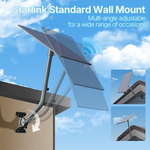Kit de Adaptador de Tubo Universal Ajustable para Montaje en Pared, Precio de Fábrica, para Starlink Gen 3, para Antena Receptora de Satélite - Product Image 2