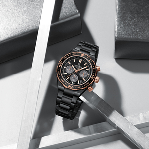 NAVIFORCE 8049 <span class=keywords><strong>42</strong></span> mm Dial Relojes de acero inoxidable Reloj de lujo para hombres de negocios Fabricación de relojes de etiqueta privada en China - Product Image 5