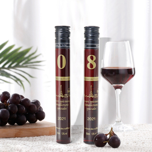 Bouteilles à vin en verre borosilicate de haute qualité, forme cylindrique, pour whisky, vin rouge, <span class=keywords><strong>dégustation</strong></span>, tube à essai en verre avec boîte cadeau - Product Image 6