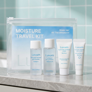 Kits de voyage hydratants Luvum 4 types avec acide hyaluronique pour hydratant visage 20ml - Product Image 3