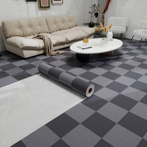 Bóc vỏ và dính gạch lát sàn Chống Rách Chống mài mòn tự dính Vinyl sàn có thể tháo rời không thấm nước chống vết sàn - Product Image 2