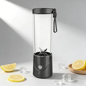 Presse-agrumes compact et portable : jus rapide en 20 secondes, lames en acier inoxydable, idéal pour le bureau et le camping - Product Image 1