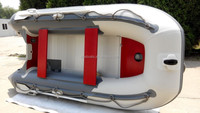 Bateau gonflable de ponton de plancher en aluminium de PVC de ASD-320 Offre Spéciale pour la pêche et l'aviron disponibles à vendre