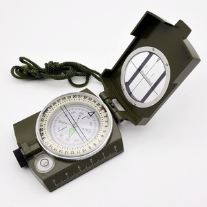 Outdoor Vintage Mirror Geological Precision Tactical Travel <strong>Plotting</strong> Survey Clinometer <strong>Compass</strong> - Product Image 1